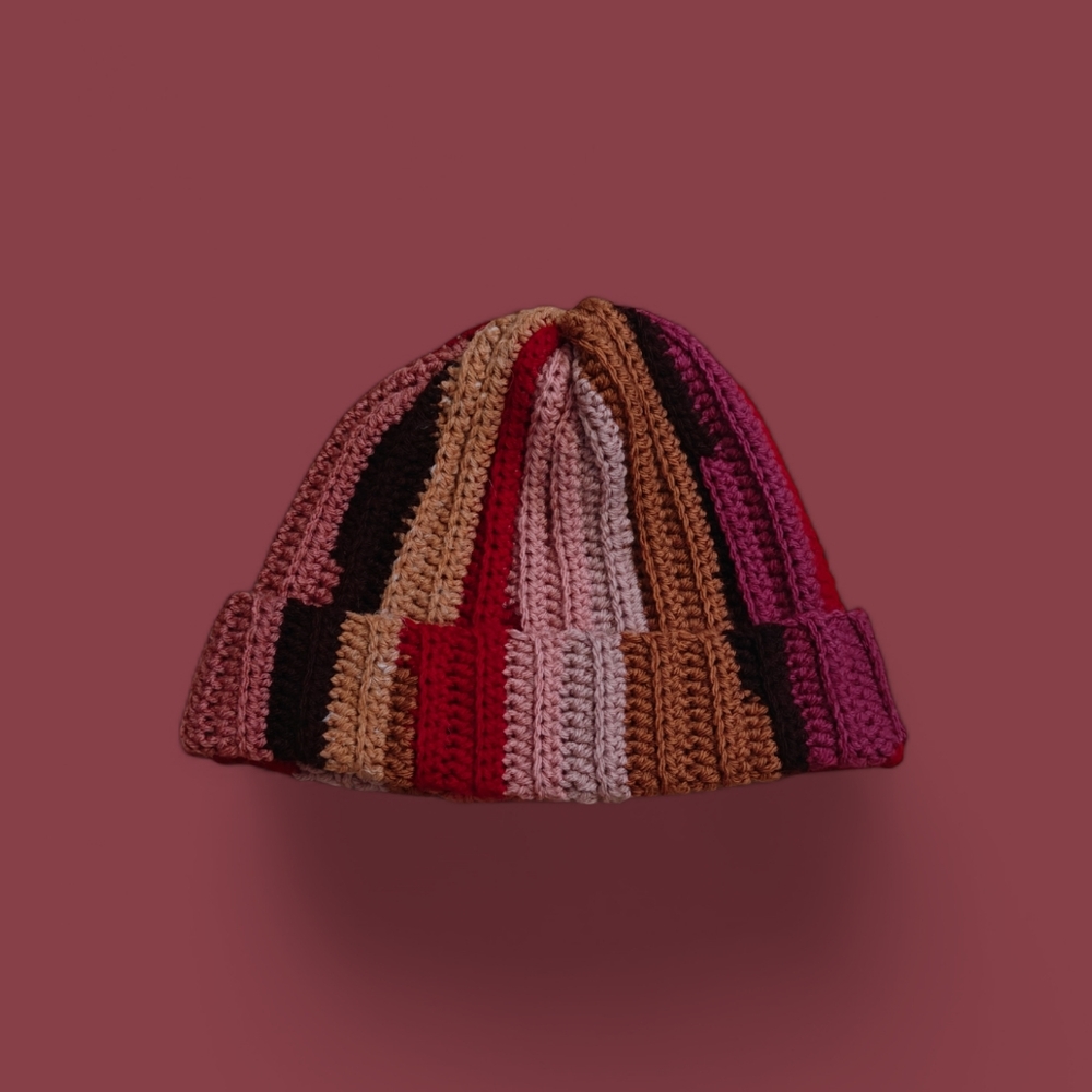 Handmade crochet beanie